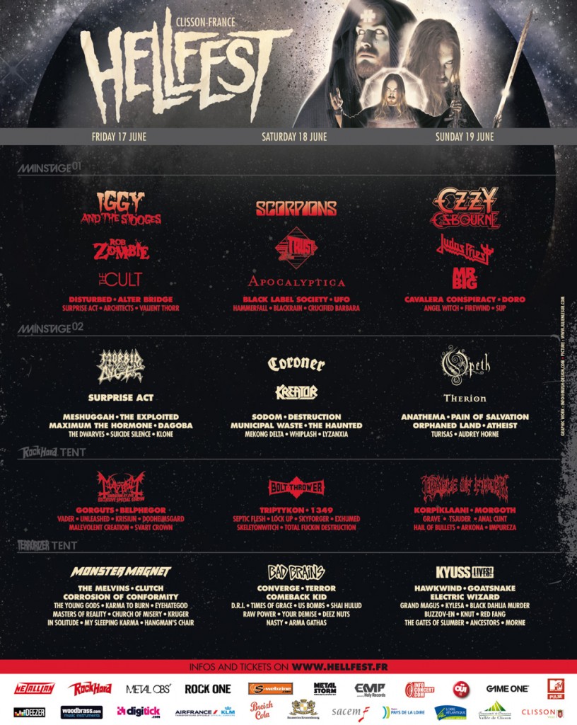 2011 Hellfest Poster