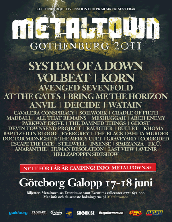 2011 Metaltown Poster