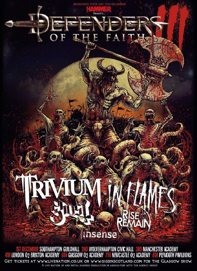 2011 Defenders of the Faith III Poster (variant)