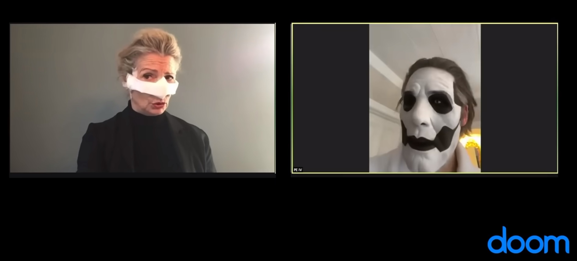 Sister and Papa IV in a Doom Call